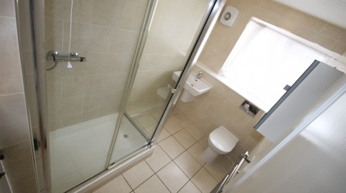 Shower room at 3B Ainsley Court